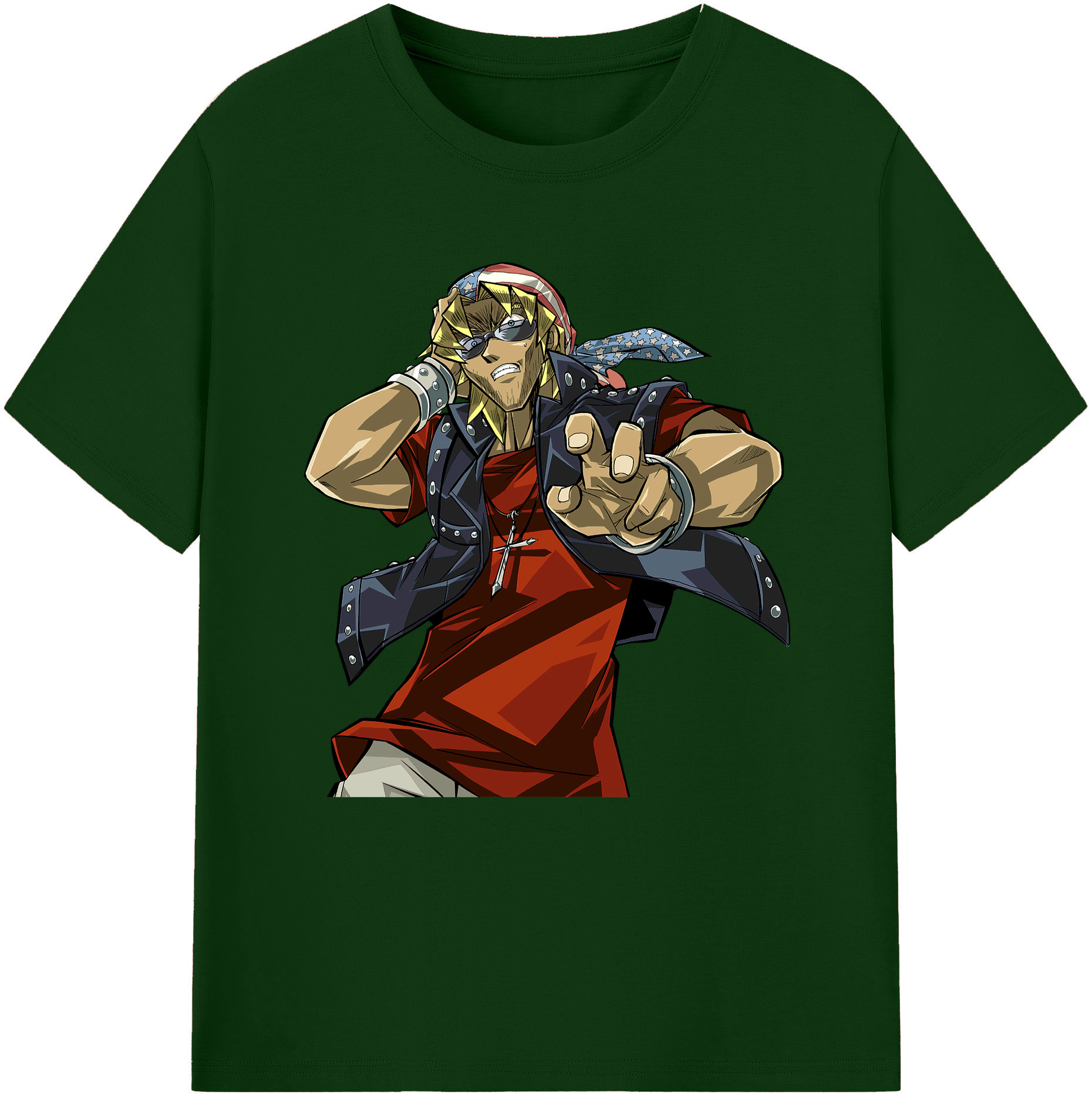 （画像用） 遊☆戯☆王 Yu-Gi-Oh! 綿100％半袖Tシャツ（フロントプリント）